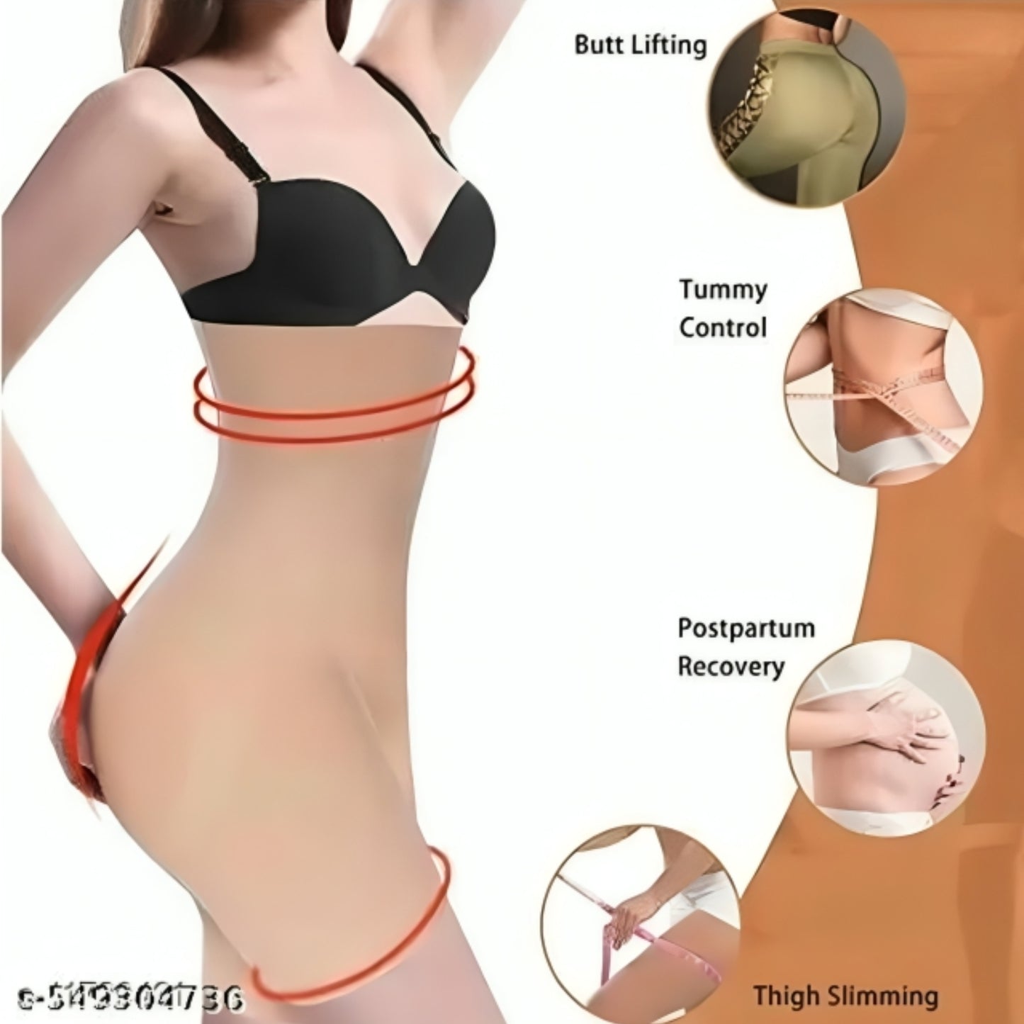 Body Grace Women’s Body Shaper – Tummy Control & Waist Slimming