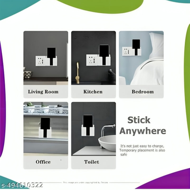 Smart Wall Phone Holder – Easy Stick & Hold Design
