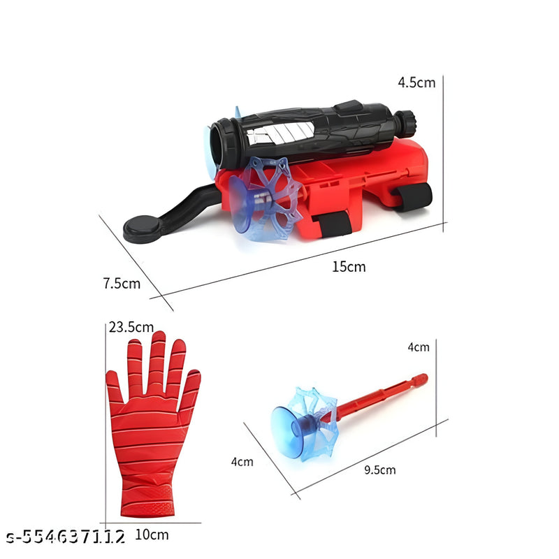 Spider Man Web Shooter Toy – Kids Action Blaster with Safe Web Launcher, Superhero Role Play Toy for Indoor & Outdoor Fun