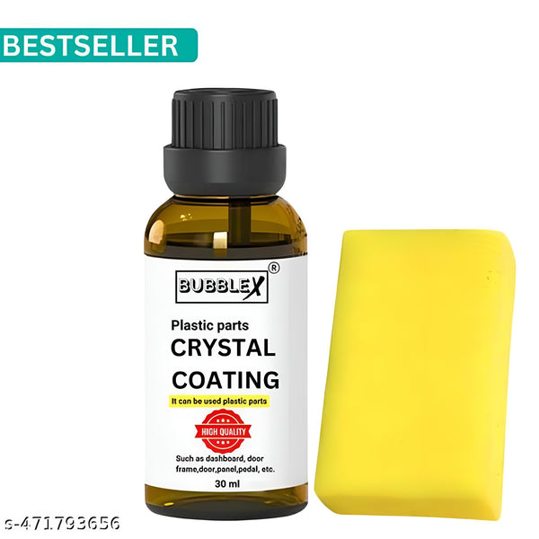 CrystalShine Plastic Coating – 30ml Protective Gloss for Car & Bike Parts