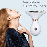 LED Light Therapy Face Massager – Anti-Wrinkle & Skin Tightening Device (Rechargeable)