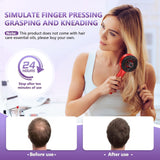 Multifunctional Red Light Hair Comb – 630nm Scalp Massage & Hair Nourishing Brush