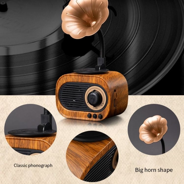 Vintage Gramophone Bluetooth Speaker