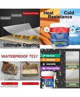Transparent Crack Seal Agent – Waterproof Roof & Wall Sealer